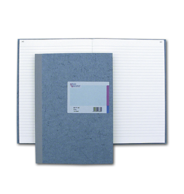 Geschäftsbuch 86-14124, blau, A4, liniert, 80g, 96 Blatt / 192 Seiten, paginiert