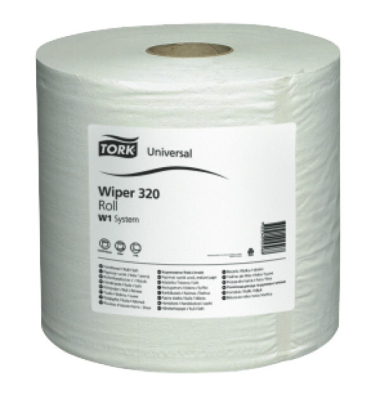 Papierputztücher Tork 129262 Universal, 2-lagig, Länge: 340m, weiß
