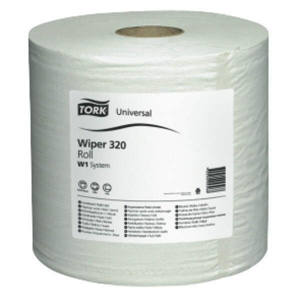 7310791188782 - Papierputztücher 129262 Universal 2-lagig Länge 340m weiß 7310791188782 2 Stück