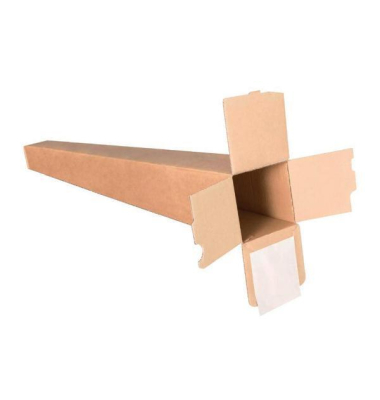Versandh&uuml;lse QP7 braun, bis DIN A0, innen 10,5x10,5x110cm, viereckig, Karton