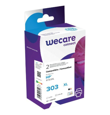 Tinte - WeCare - K10523W4 - schwarz - 18 ml - 650 Seiten