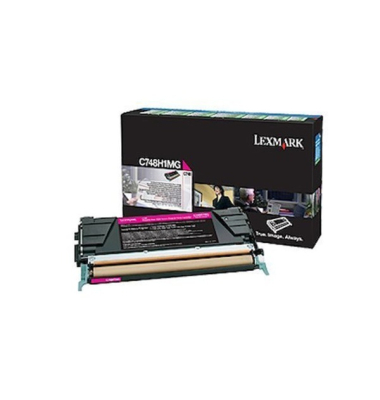 Rückgabetoner Lexmark C748H1MG, Reichweite: 10.000 Seiten, magenta