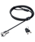 Laptopschloss Kensington K64444WW NanoSaver, 5 mm Kabel, schwarz