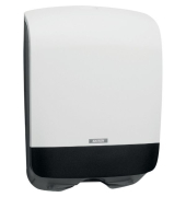 Falthandtuchspender 88942 Mini Inclusive, wei&szlig;/schwarz, 160 T&uuml;cher