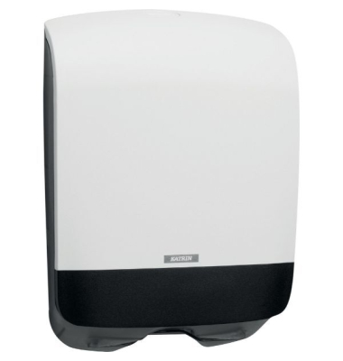 Falthandtuchspender 88942 Mini Inclusive, wei&szlig;/schwarz, 160 T&uuml;cher