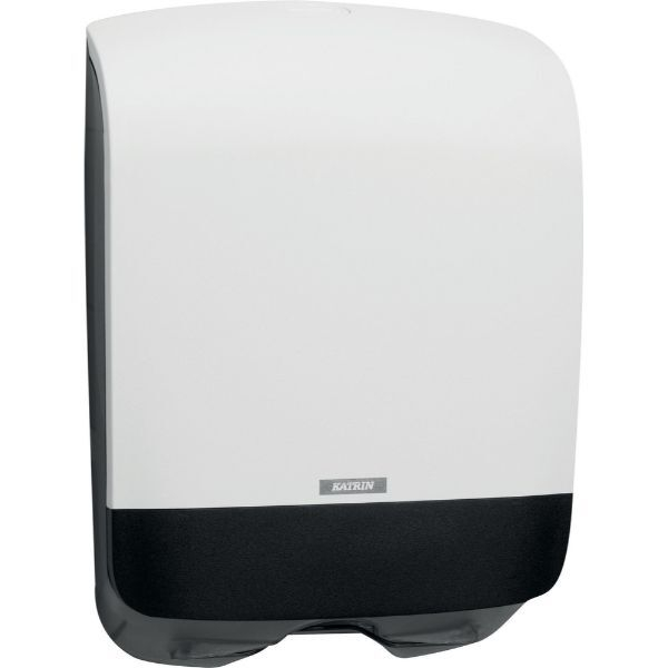 6414300090182 - Falthandtuchspender 88942 Mini Inclusive weiß schwarz 160 Tücher 6414300090182 Katrin