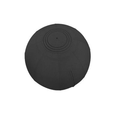 Ergonomischer Sitzball Alba MHBALL N, Durchmesser 65 cm, schwarz