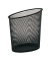 Papierkorb MESHCORBN, 20 Liter, oval, schwarz