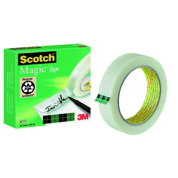 3134375005920 - Scotch Klebefilm Magic 810 unsichtbar 25 mm x 66 m Kerndurchmesser 76 mm (M8102566)