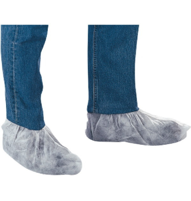 Überschuhe, weiß