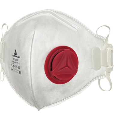 Atemschutzmaske Delta Plus M1300VBC, Typ: FFP3, mit Ventil