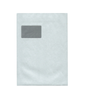Versandtaschen 8350003, C4, mit Fenster, selbstklebend, 100g, weiß