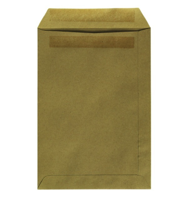 Versandtaschen 8350029, C4, ohne Fenster, selbstklebend, 90g, braun