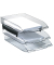 Briefkorb CEP 2112171 Ice, stapelbar, Maße: 273 x 370 x 63mm, eisschwarz
