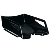 Briefablage CepPro 1002200161, schwarz, Polystyrol stapelbar