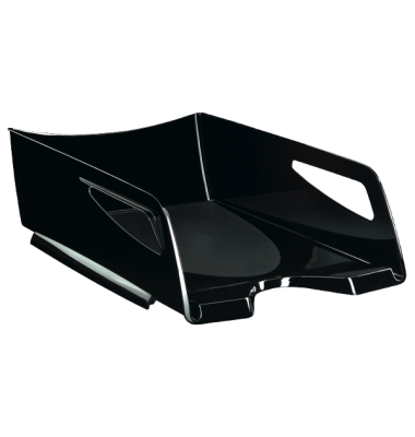 Briefablage CepPro 1002200161, schwarz, Polystyrol stapelbar