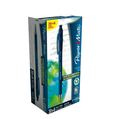 Kugelschreiber Paper Mate 1910073 Flexgrip Ultra, Druckmechanik, 0,5mm, bl Kugelschreiber Paper Mate 1910073 Flexgrip Ultra, Druckmechanik, 0,5mm, bl