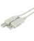 USB-Kabel 149382, 5m, USB-A auf USB-B, grau
