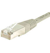 Patchkabel CUC 847500, vergoldet, CAT-5e, 5m Kabel, grau