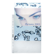 Prospekthüllen Neutral 400040786 dokumentenecht, A4 glasklar glatt, oben offen, 0,08mm