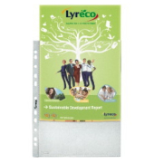 Prospekthüllen Neutral 400040784 dokumentenecht, A4 transluzent genarbt, oben offen, 0,08mm