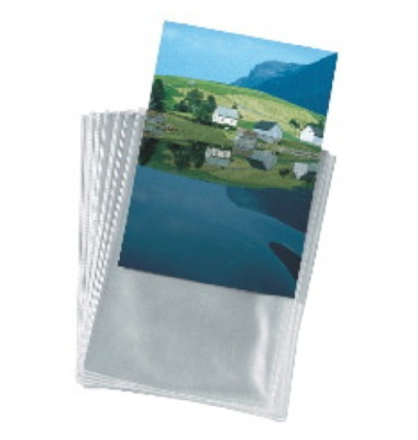 Sichthüllen 400040839, A6, transparent genarbt, oben offen, 0,13mm