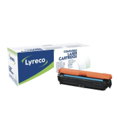Toner Lyreco kompatibel mit HP CE271A, Reichweite: 15.000 Seiten, cyan