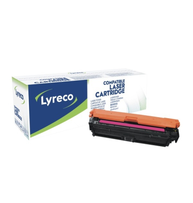 Toner Lyreco kompatibel mit HP CE273A, Reichweite: 15.000 Seiten, magenta