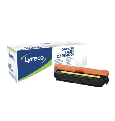 Toner Lyreco kompatibel mit HP CE272A, Reichweite: 15.000 Seiten, gelb