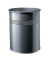 Papierkorb Twinco, Metall 14,7 l silber