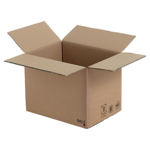 3700323201036 - Faltkartons Kraftliner A21 braun bis DIN A5+ innen 300x200x170mm Kraftliner Wellpappe 2-wellig 3700323201036 20 Stück