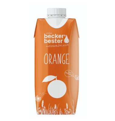 Orangensaft Beckers Bester, 0,33l Tetrapack Orangensaft Beckers Bester, 0,33l Tetrapack