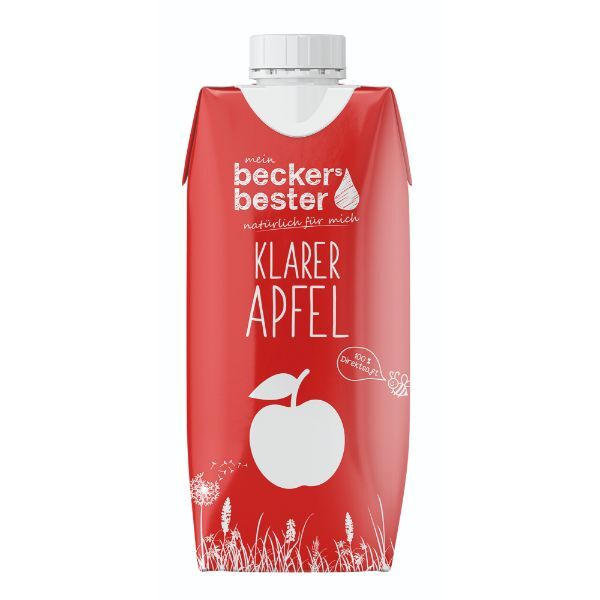 4001716071090 - Apfelsaft Beckers Bester klar 033l Tetrapack 4001716071090 12 Stück