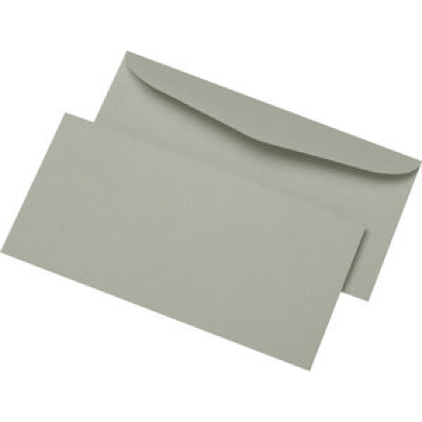 4003928703325 - Kuvertierhüllen 30005348 Din Lang+ (C6 5) 229x114mm ASK ohne Fenster nassklebend 75g grau 4003928703325 1000 Stück