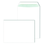 Versandtaschen 30123589, B5, ohne Fenster, haftklebend, 90g, weiß