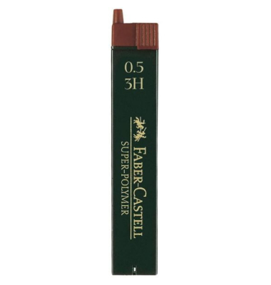 Druckbleistiftminen, 120513, -, 0,5mm, 3H