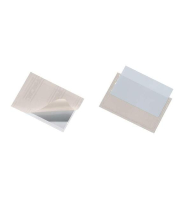 Selbstklebetaschen Durable Pocketfix 8093, 57 x 90mm, transparent