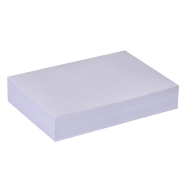 Zettelklotz 69090302, A7, lose, wei&szlig;, Papier, 200 Blatt