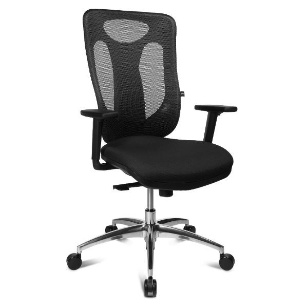 4014296437231 - Bürodrehstuhl Sitness Net Pro 100 schwarz mit Armlehnen bis 110kg 4014296437231 Topstar 4014296437231 - Bürodrehstuhl Sitness Net Pro 100 schwarz mit Armlehnen bis 110kg 4014296437231 Topstar