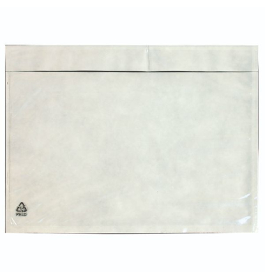 Lieferscheintaschen DEBApack 622V0003011 C5 ohne Aufdruck selbstklebend 