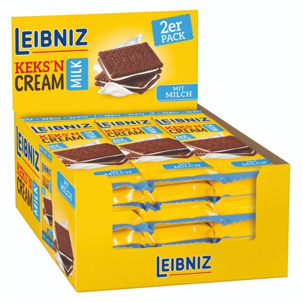 4017100036088 - Gebäck 36080 Keksn Cream 18 x 2 Stück 4017100036088 