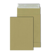Faltentaschen 30022369, B5, ohne Fenster, haftklebend, 40mm-Falte, 110g, braun