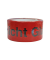 Warnklebeband 782182 PP-Signal, Vorsicht Glas, Maße: 50mm x 66m, swzrot