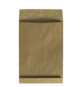 Faltentaschen 8350112, B4, ohne Fenster, 20mm-Falte, haftklebend, 120g, braun