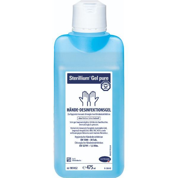 4031678069965 - Handdesinfektionsmittel Sterillium Gel pure 4031678069965 Hartmann 4031678069965 - Handdesinfektionsmittel Sterillium Gel pure 4031678069965 Hartmann