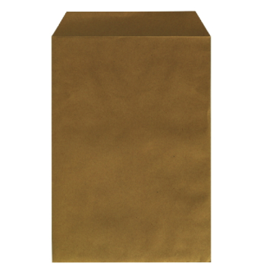 Versandtaschen 8350030, B4, ohne Fenster, nassklebend, 120g, braun