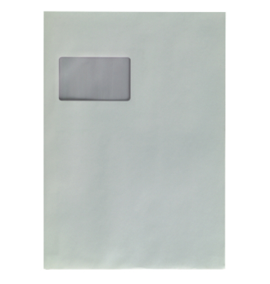 Versandtaschen 8350253, C4, mit Fenster, haftklebend, 90g, weiß Versandtaschen 8350253, C4, mit Fenster, haftklebend, 90g, weiß