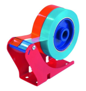 Klebebandabroller 06012-00000-00, f&uuml;r Klebeb&auml;nder 50mm x 66m, rot