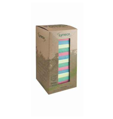 Haftnotizen 5644-88box, 75x75mm, gelb/blau/pink/grün, quadratisch