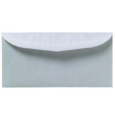 Briefumschlag ID1365028, 125x235mm, ohne Fenster, selbstklebend, 80g, weiß